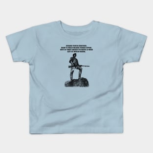 Stand Your Ground (Small Dark Design) Kids T-Shirt